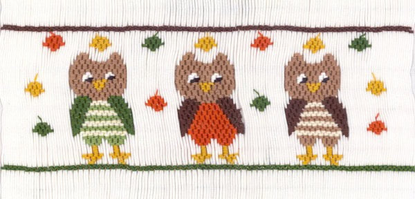 Wise Owls Smocking Plate - CEC - #267