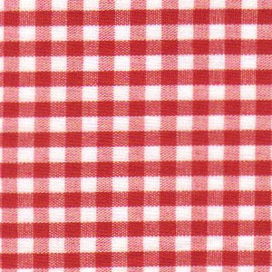 Red and white checkered pattern