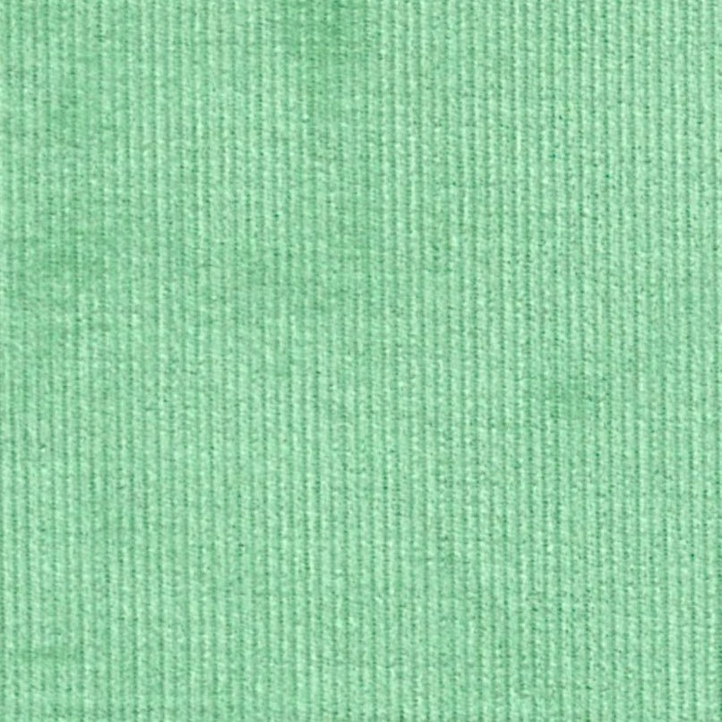 fabric swatch of chive color 21 wale corduroy fabric