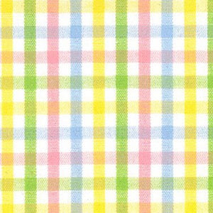 Pastel colored plaid pattern