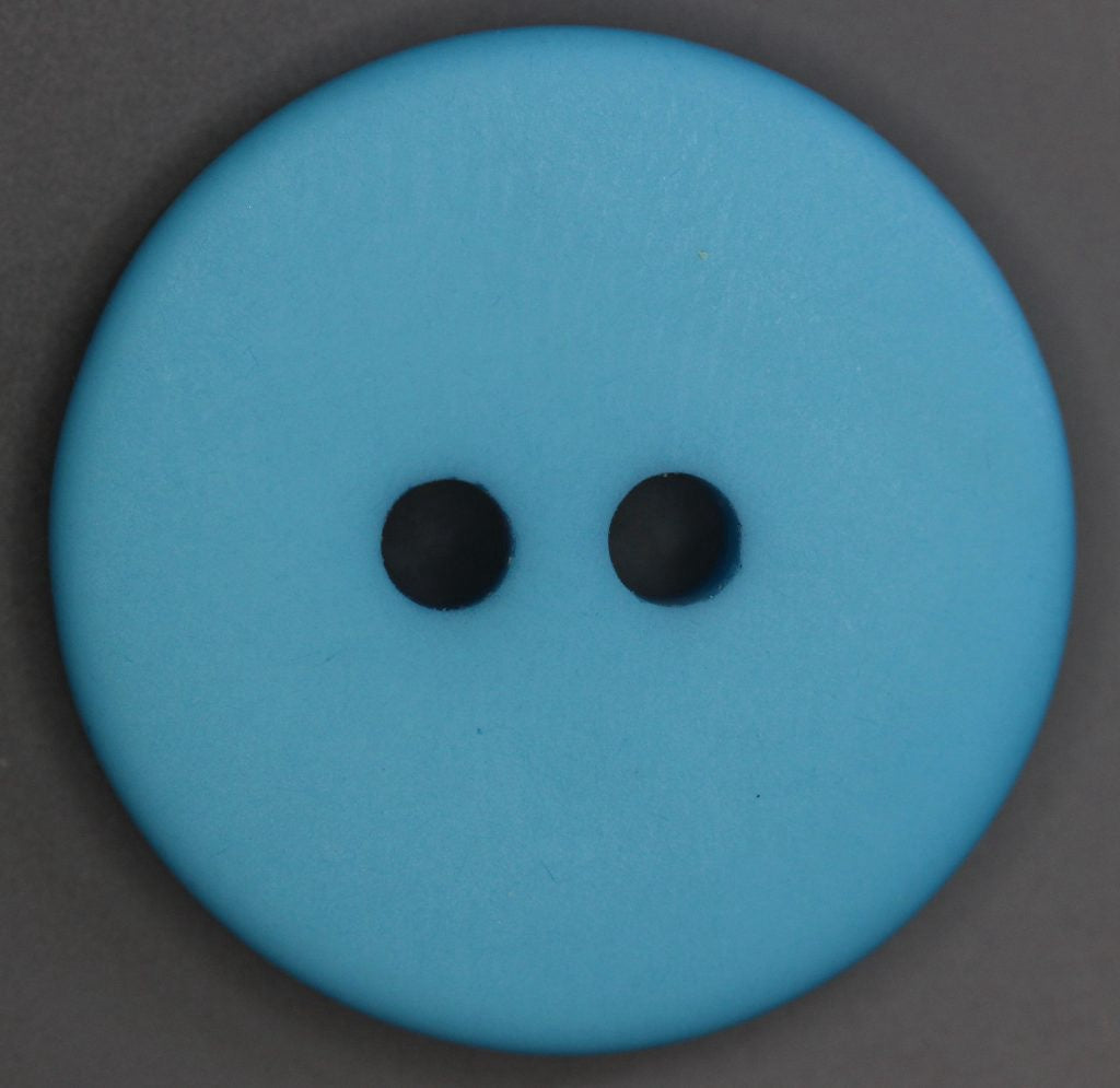 Blue button on a gray background