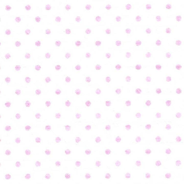 Pink Polka Dot Seersucker Fabric - #135