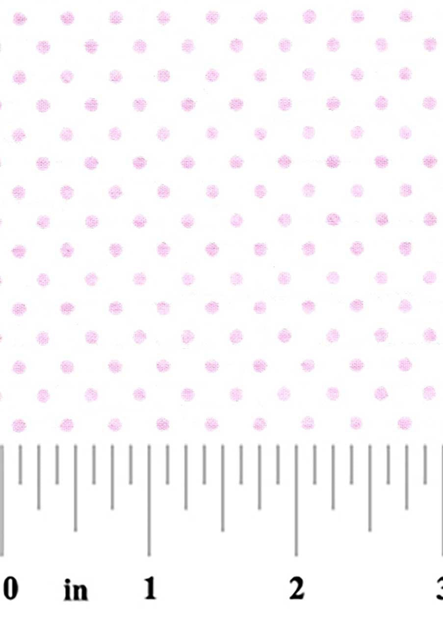 Pink Polka Dot Seersucker Fabric - #135