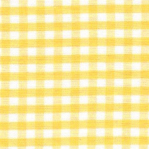 Yellow 1/8" Gingham