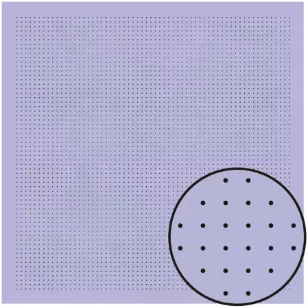 Sashiko Sampler - 5mm Dotted Grid - Lavender - SC-H7021