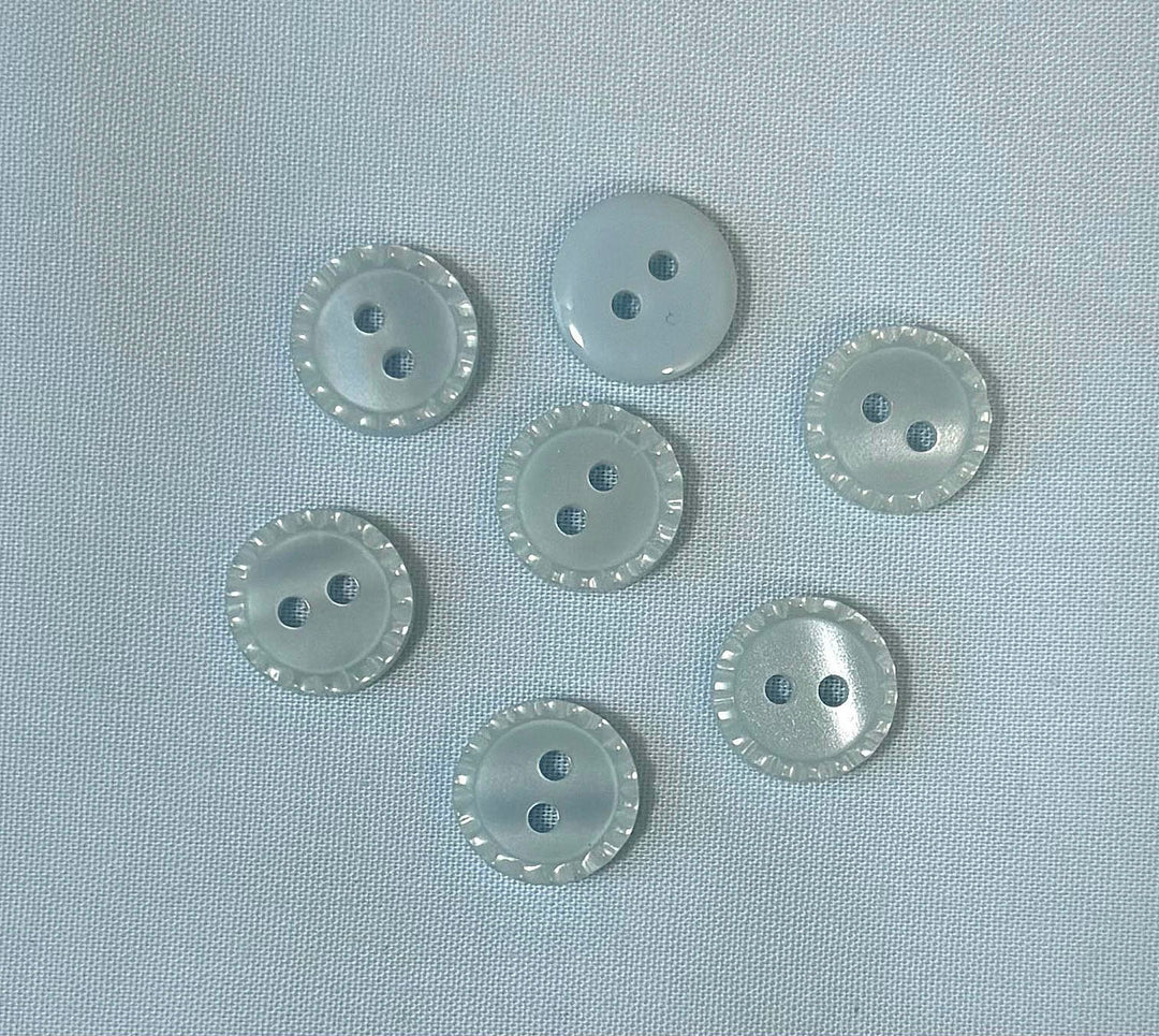 Blue buttons on a light blue background