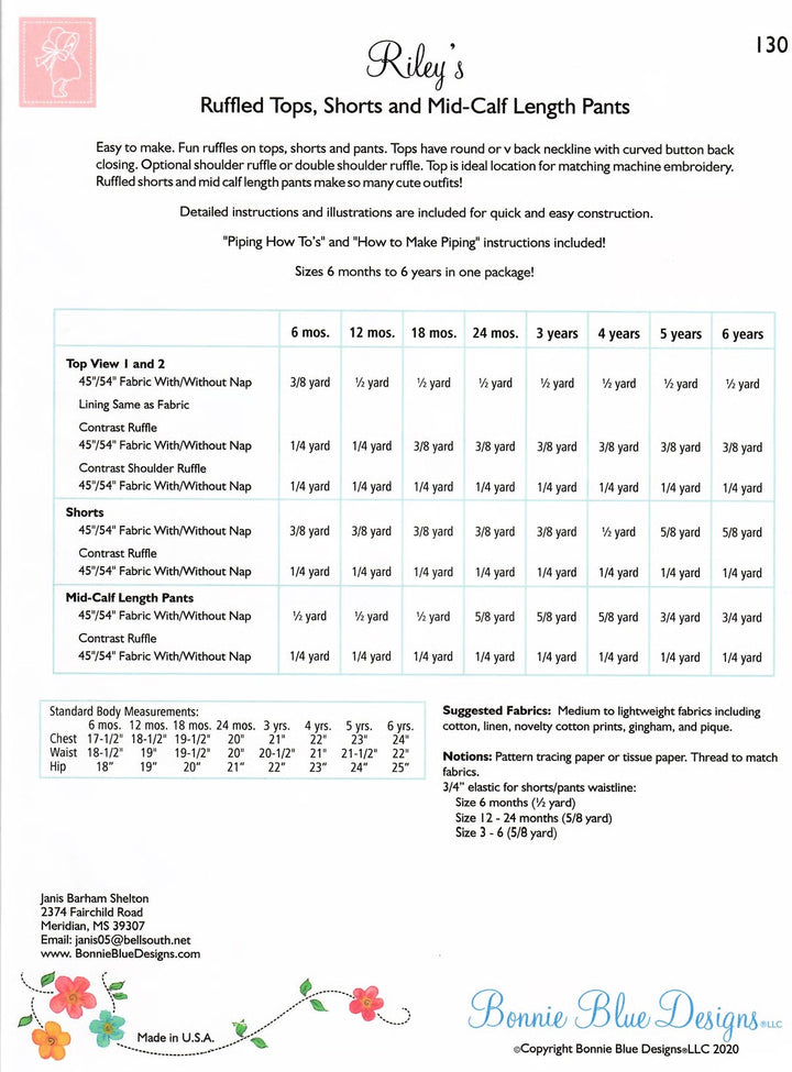 Riley - 6mo-6 yr - #130