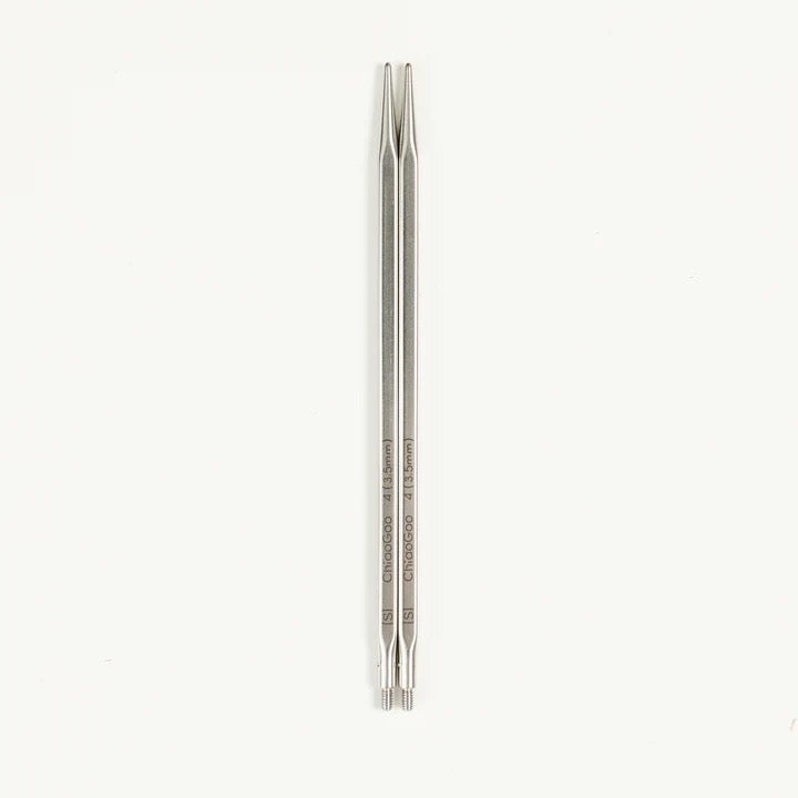 ChiaoGoo Quads SS 4" Lace Tips #4 - WB8504-04