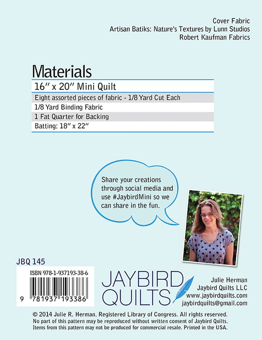 Mini Come What May - JBQ145 - Jaybird Quilts