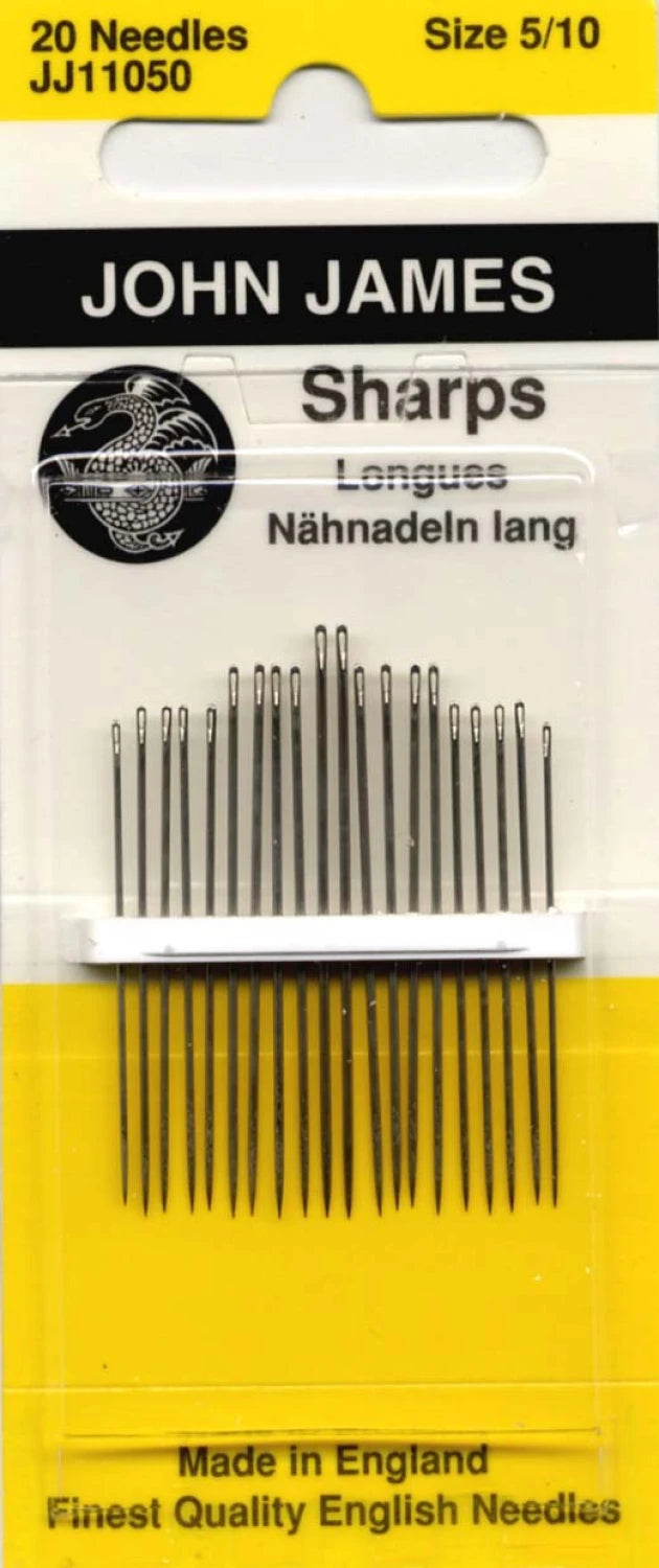 John James Sharps Needle Size 5/10 - JJ110-5-10