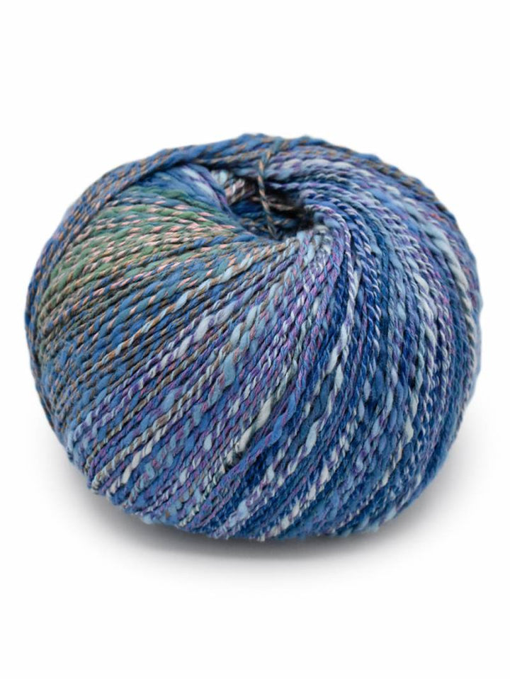 Marmel Yarn from Ella Rae. In shades of blues and greens