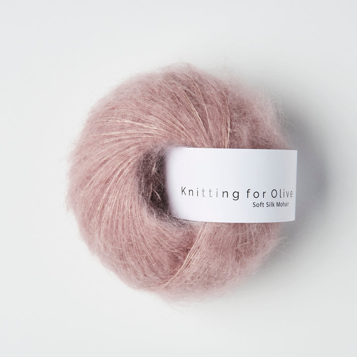 Soft Silk Mohair - Dusty Rose