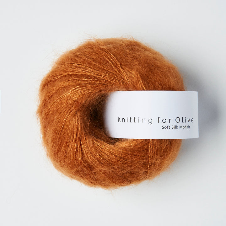 Soft Silk Mohair - Copper