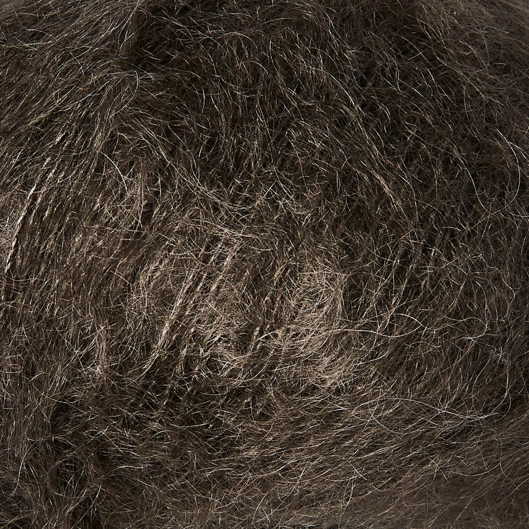 Soft Silk Mohair - Dark Moose