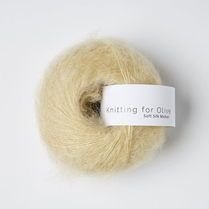 Soft Silk Mohair - Dusty Banana