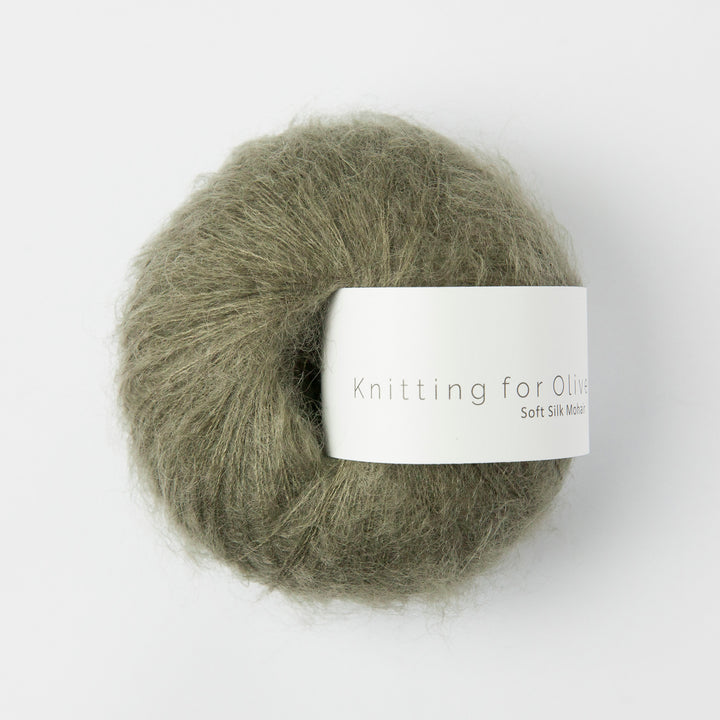 Soft Silk Mohair - Dusty Olive