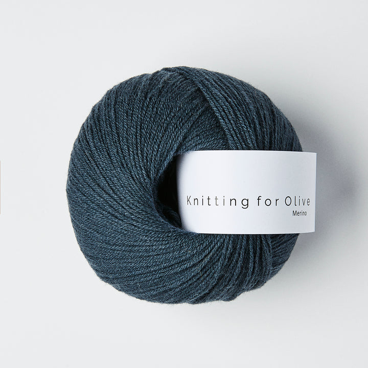 Merino - Deep Petroleum Blue