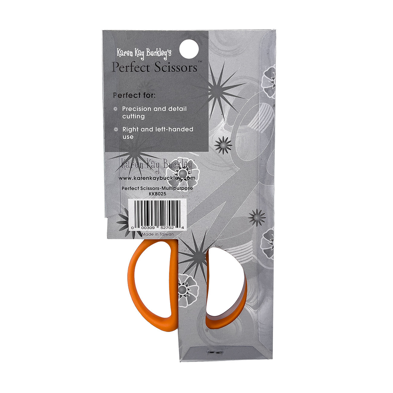 Perfect Scissors Multi-Purpose Orange Medium - KKB025 - Karen K Buckley