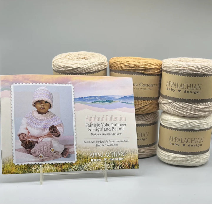 Highland Pullover and Beanie Knit Kit