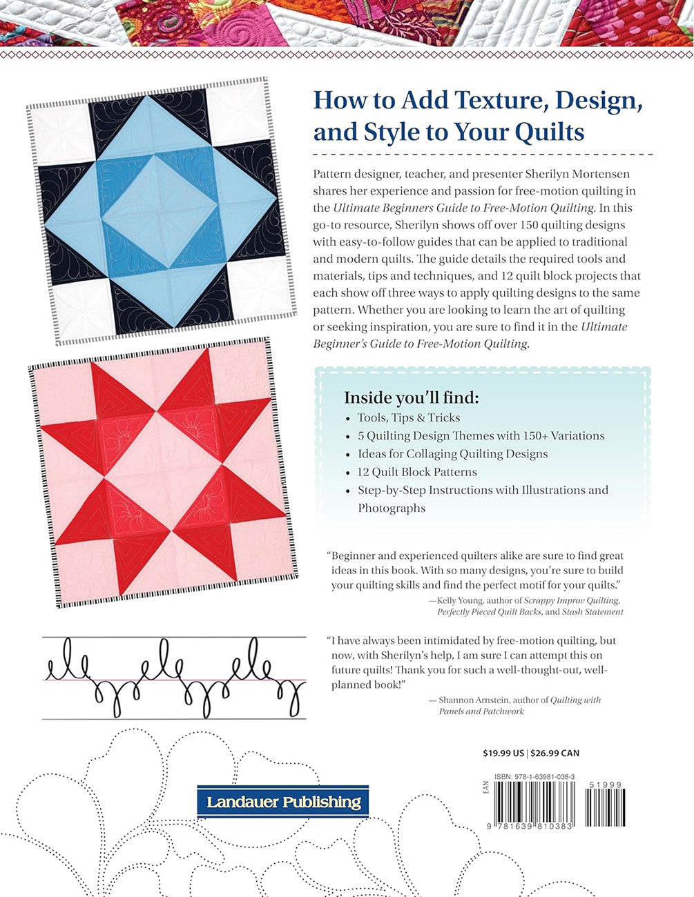 Ultimate Beginner's Guide to Free-Motion Quilting - L0383E