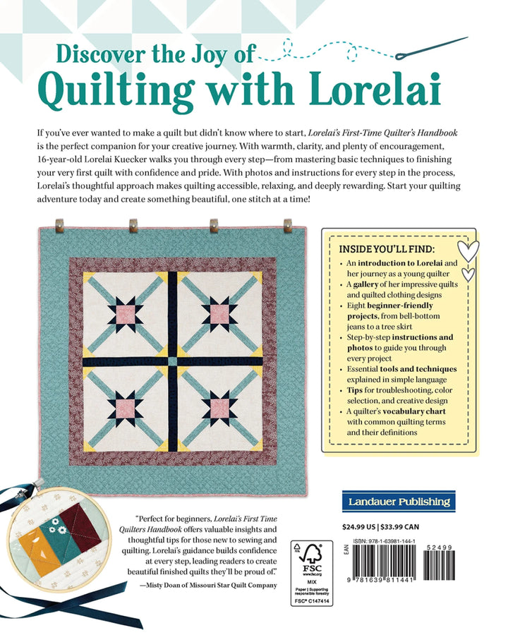 Lorelai's First-Time Quilter's Handbook - L1441L