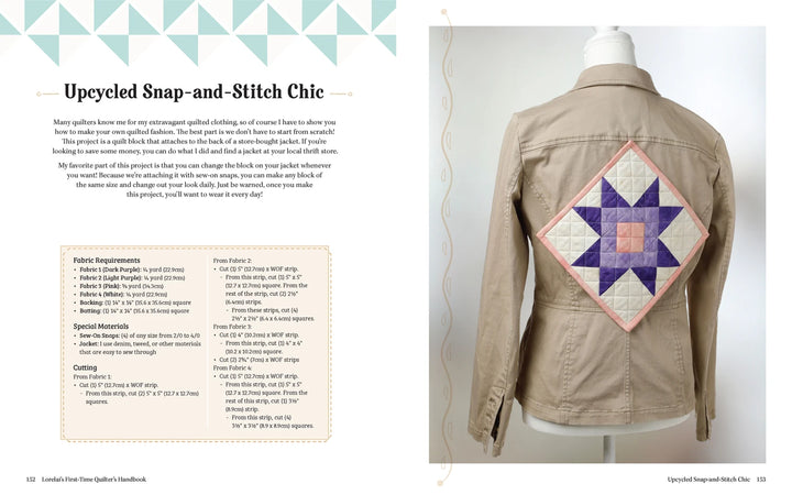 Lorelai's First-Time Quilter's Handbook - L1441L