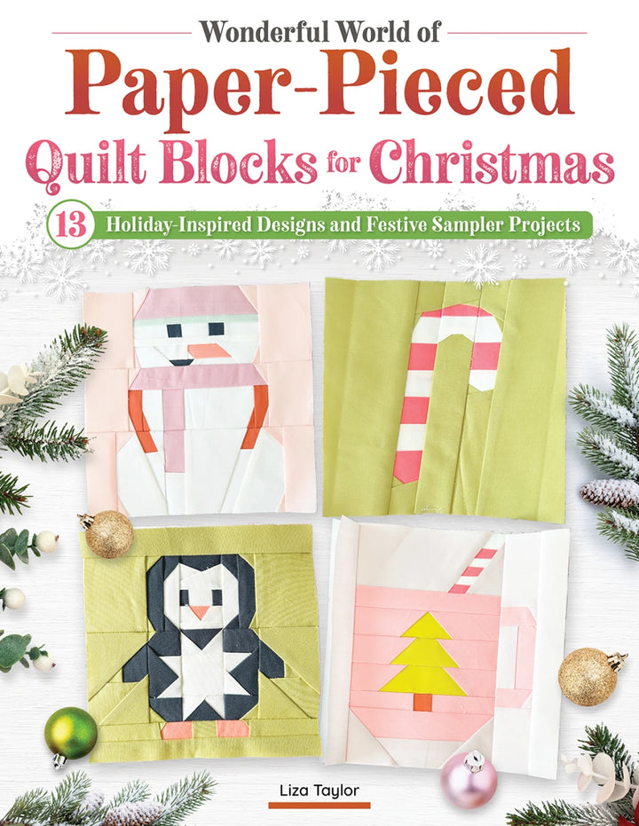 Wonderful World of Paper Pieced Quilt Blocks for Christmas - L1595