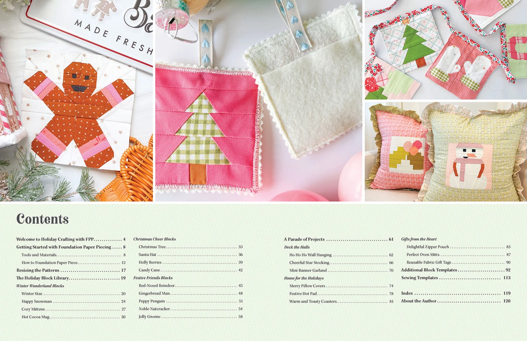 Wonderful World of Paper Pieced Quilt Blocks for Christmas - L1595