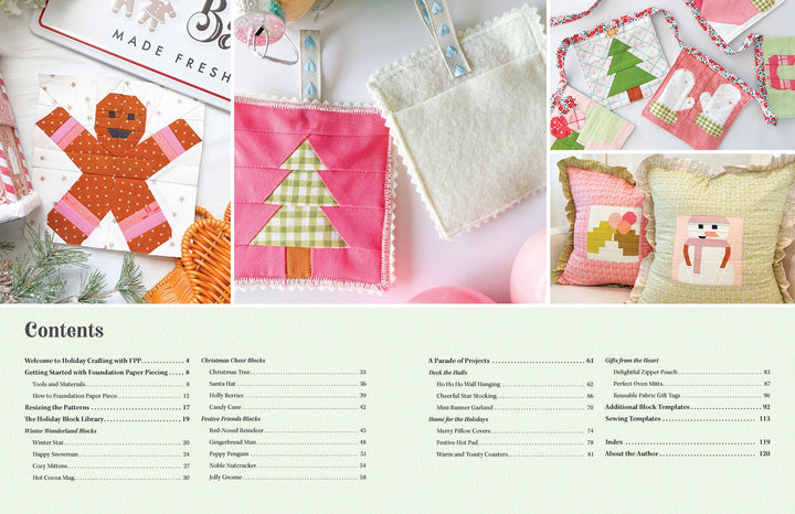 Wonderful World of Paper Pieced Quilt Blocks for Christmas - L1595