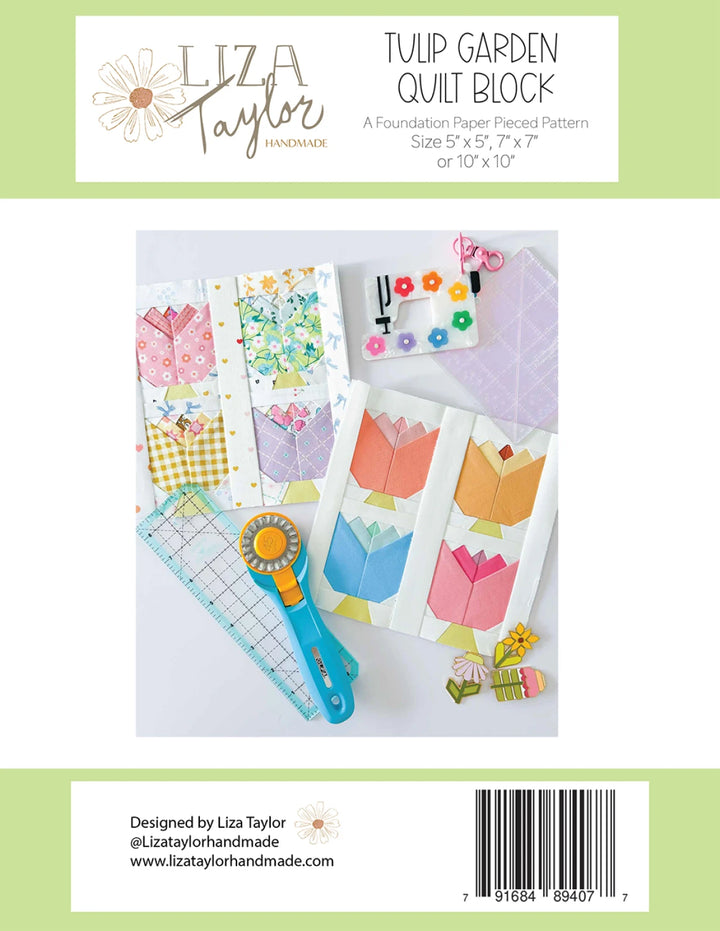 Tulip Foundation Paper Piecing Pattern - LTP-94077