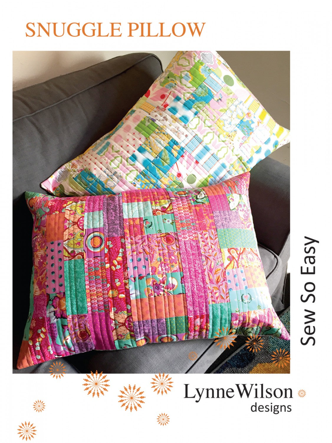 Snuggle Pillow Pattern - LWD206 - Lynne Wilson Designs