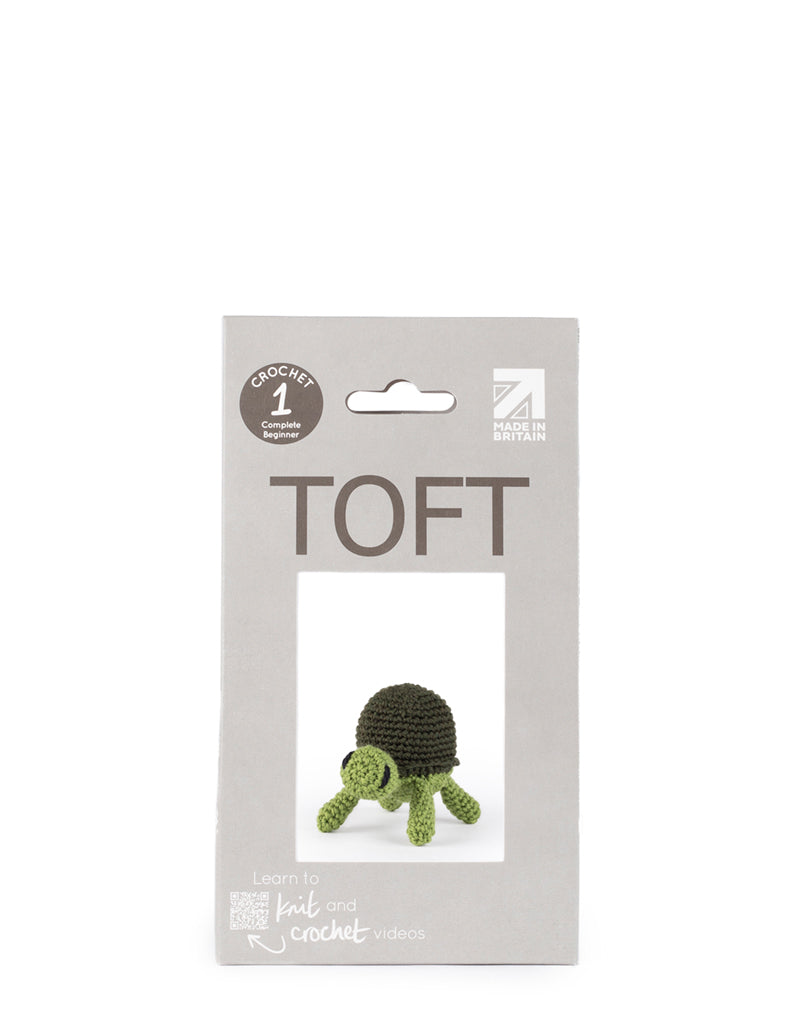 Toft Mini Tortoise crocheted stuffed animal