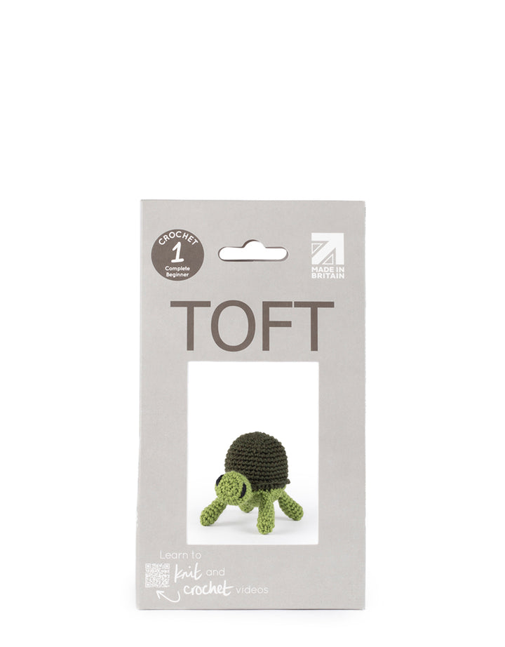 Toft Mini Tortoise crocheted stuffed animal