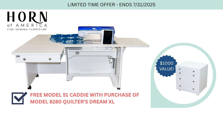 Horn of America Cabinet: Model 8280 Quilter's Dream XL