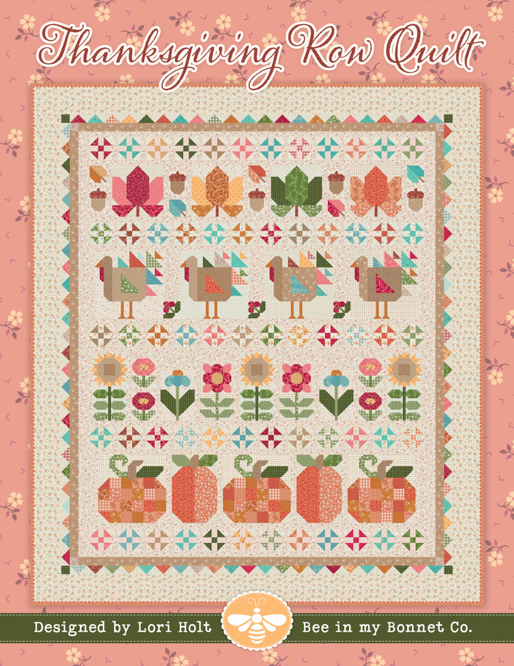 Pre-Order - Thanksgiving Row Quilt Pattern - P051­-ISE-­325