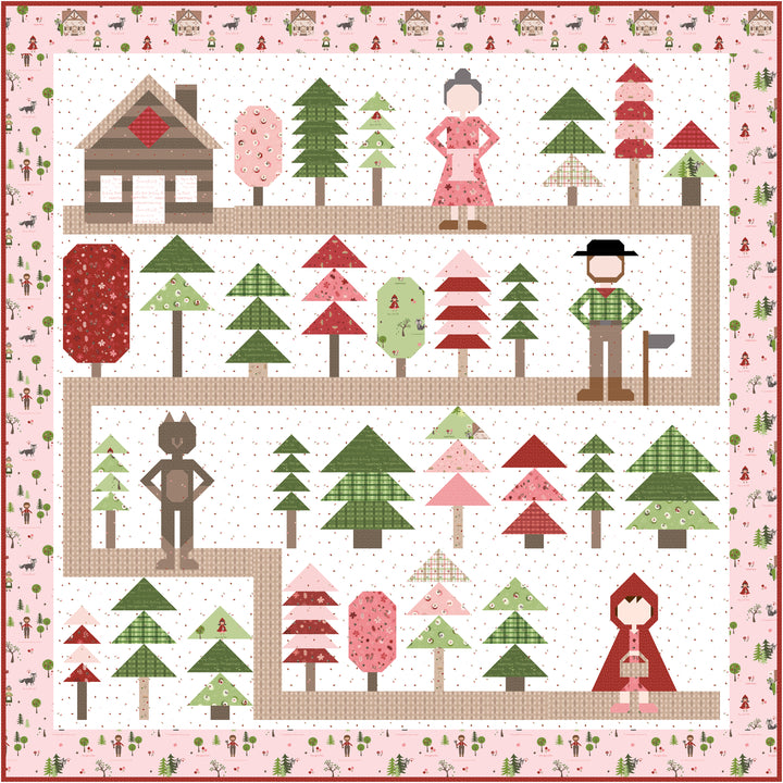 Through The Woods Quilt Kit by Jennifer Long - Riley Blake