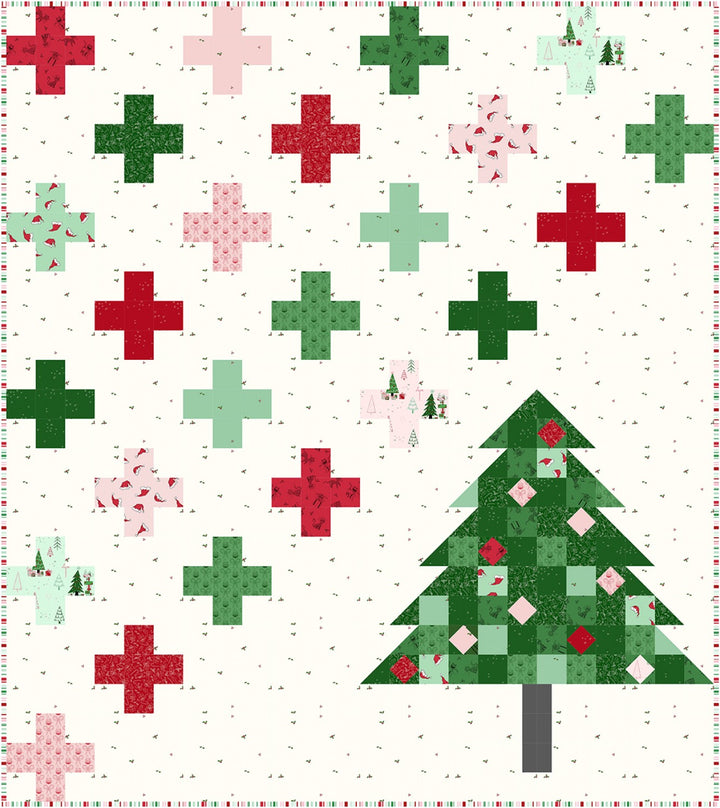 Swiss Christmas Quilt Pattern - P156-SWISSCHRISTMAS