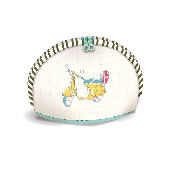 Cottage Pouch Panel with Zippers- P17060-PANEL