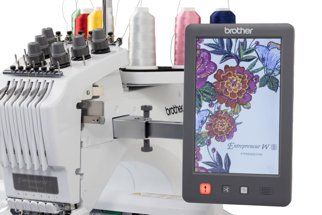 6 Needle Embroidery Machine - PR680W