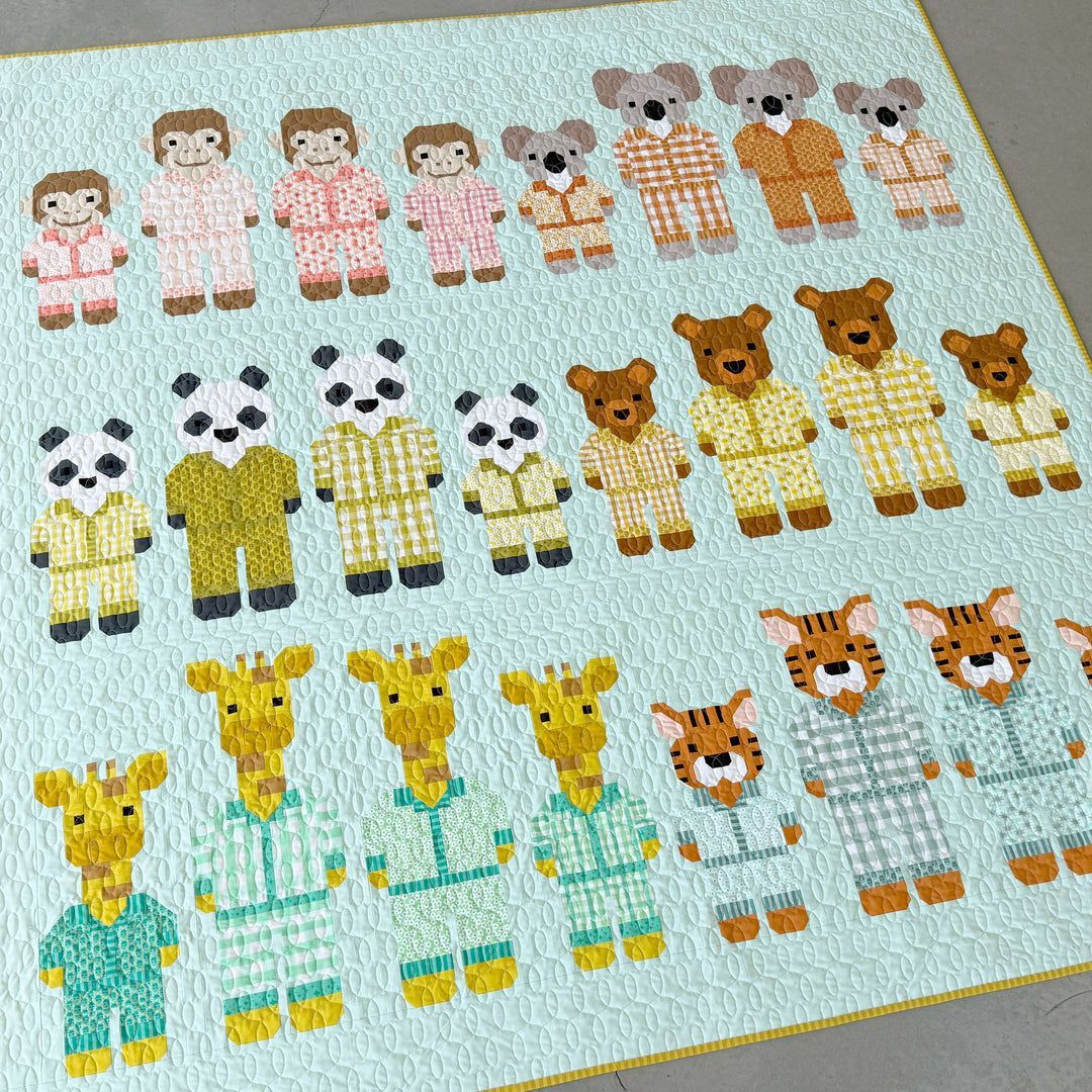 Pre-Order - Pajama Party Quilt Kit by Elizabeth Hartman