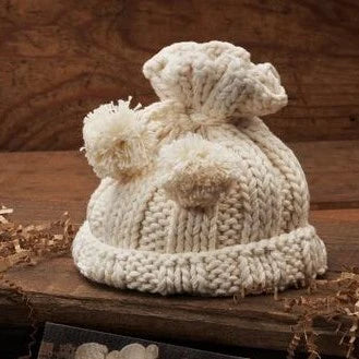 Pom Pom Baby Hat Kit sample