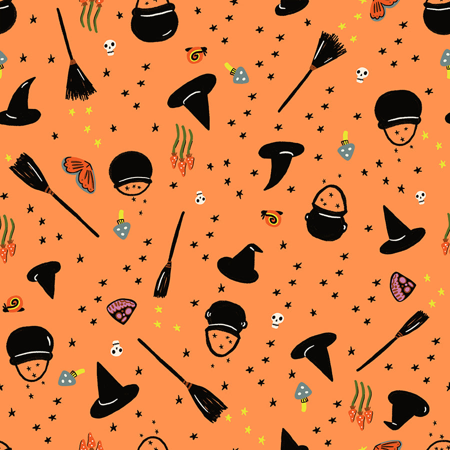 Freaky Familiars - Witchy Woman - Pumpkin - RS5195 12