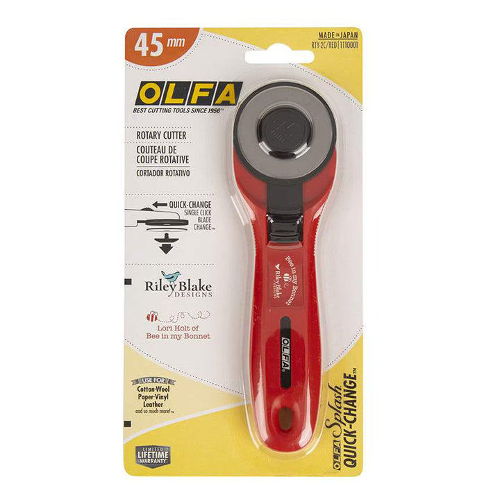45mm Quick Change Rotary Cutter - RTY-2C-RED