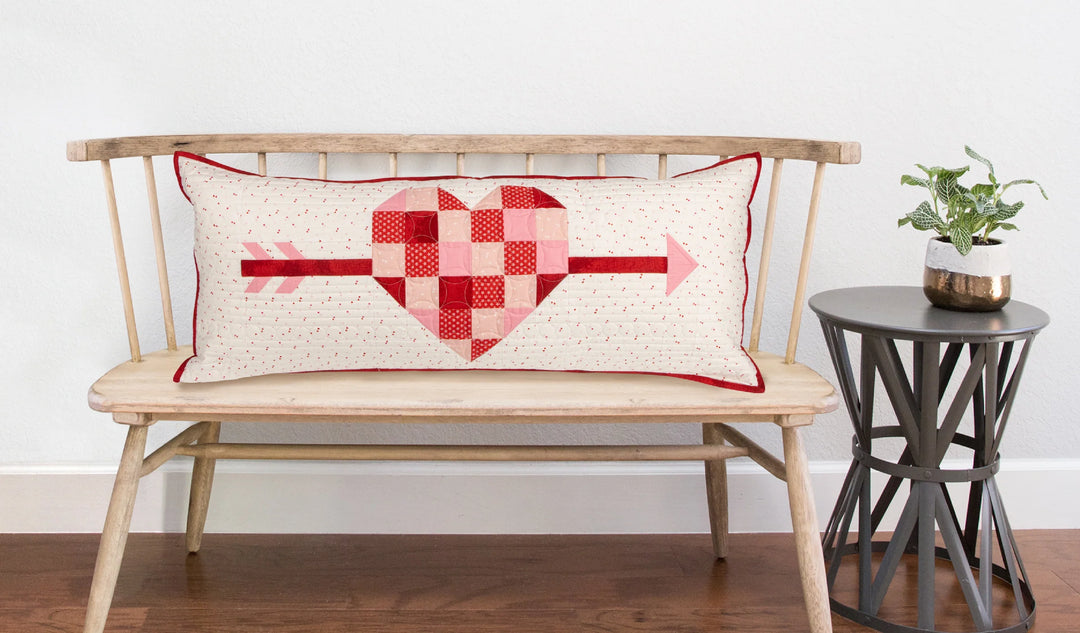 Cupid's Arrow Bench Pillow Kit February - Riley Blake Designs