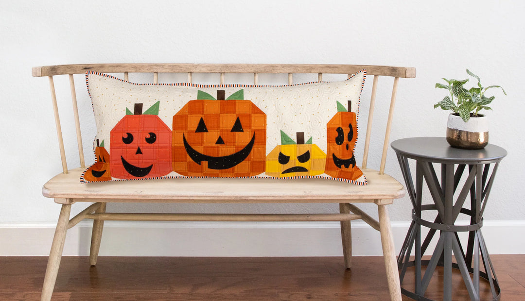 Carve out time for Fun Bench Pillow Kit - October - Riley Blake Designs