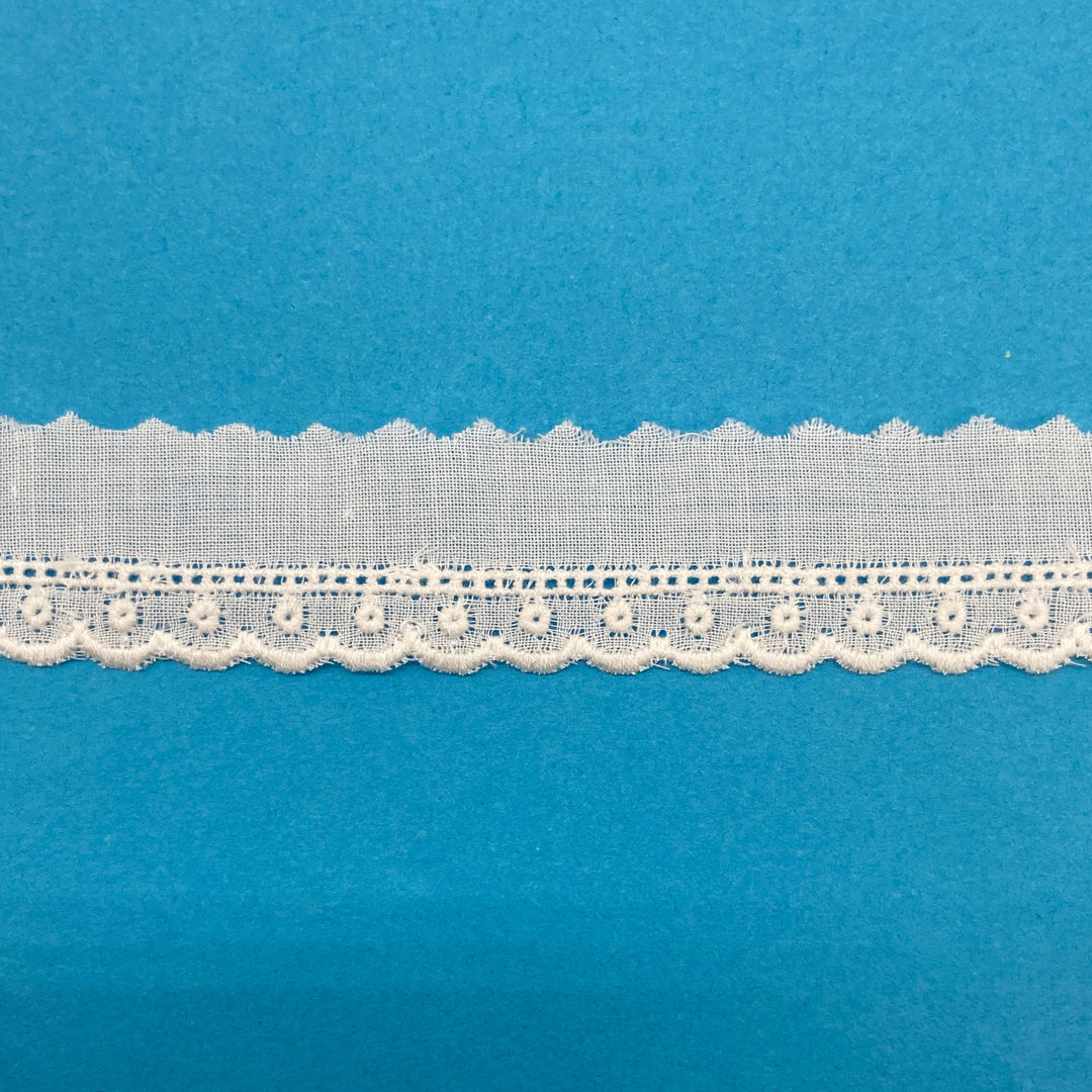 Spanish Edging - White - SE 140