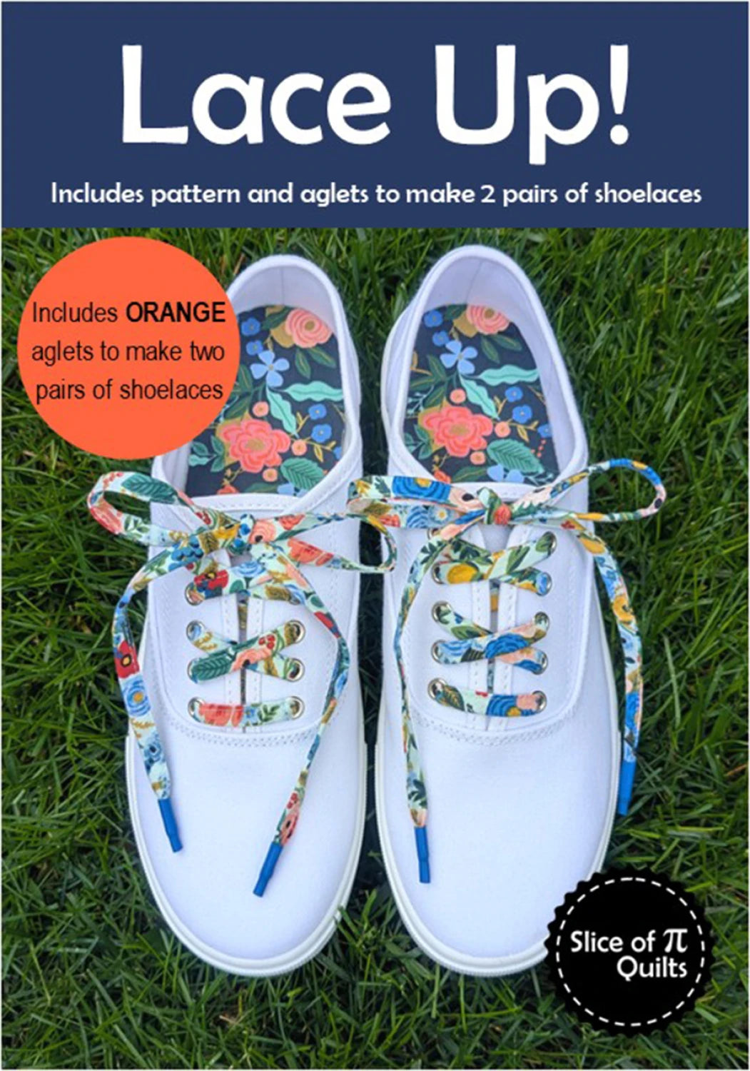 Lace Up Pattern - SPQ347-ORANGE