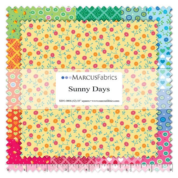 Sunny Days 10" Square Bundle - SS91