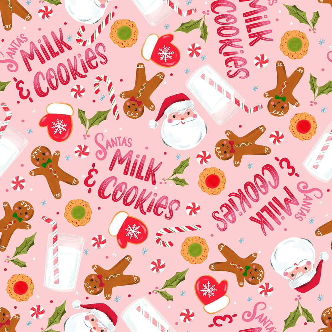 Jingle All The Way - Milk and Cookies - ST-DEI3561PEACH