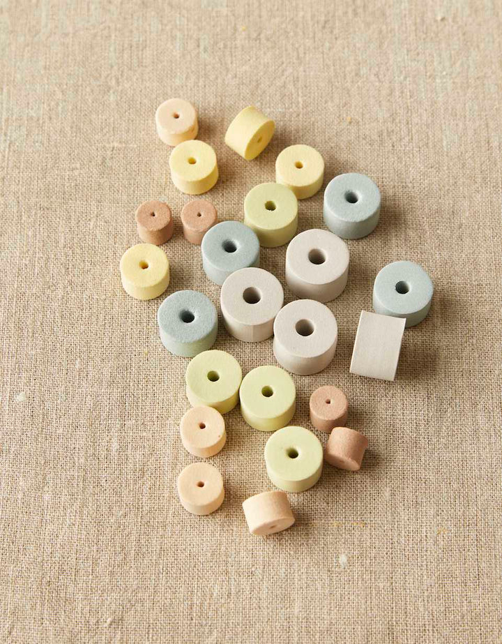 Stitch Stoppers in shades of earth tones